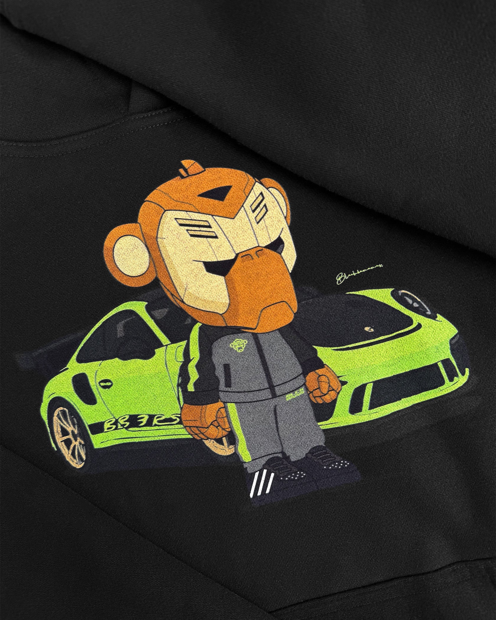 KIDS BB3 RS HOODIE | Black