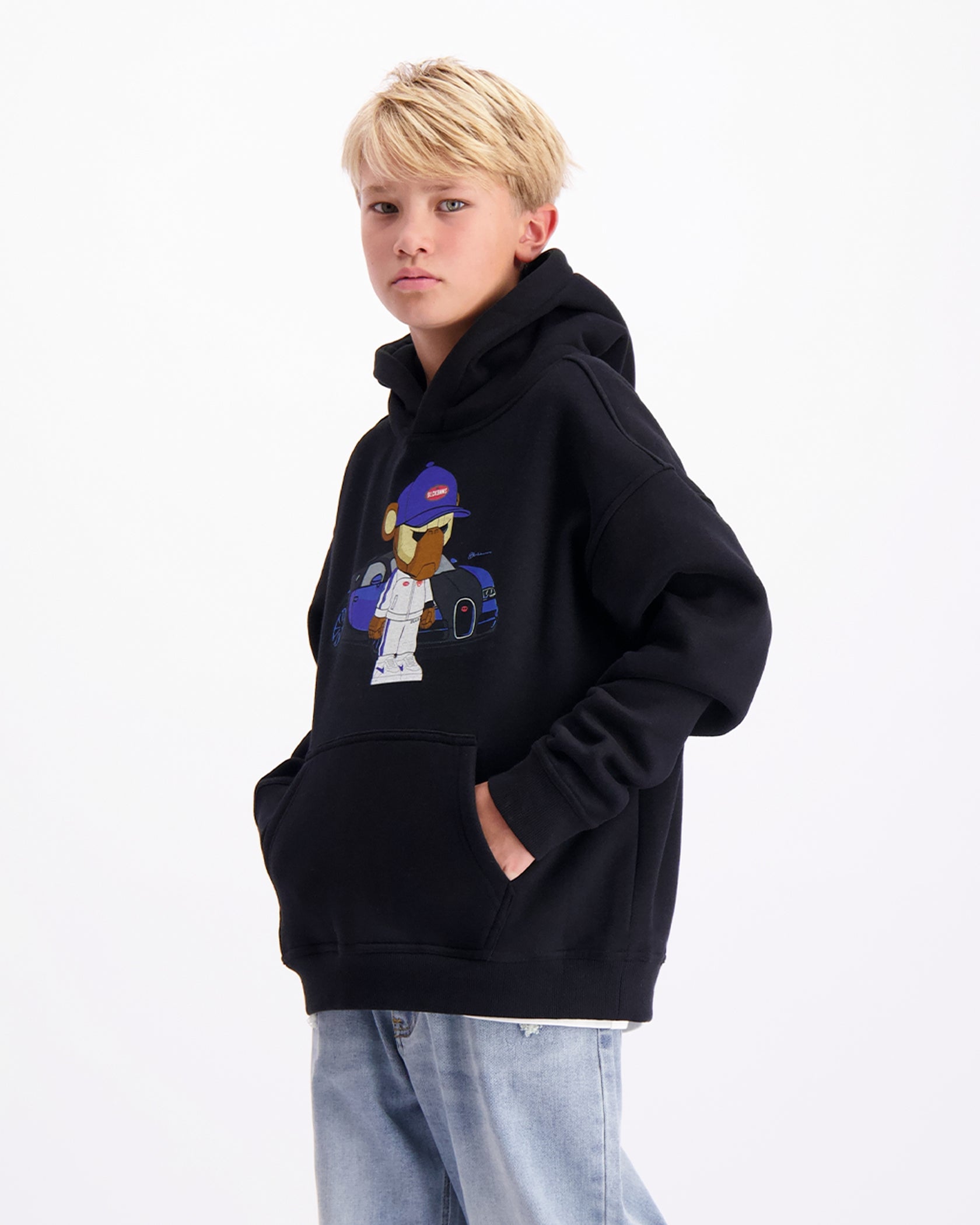 KIDS BBUGATTY HOODIE | Black
