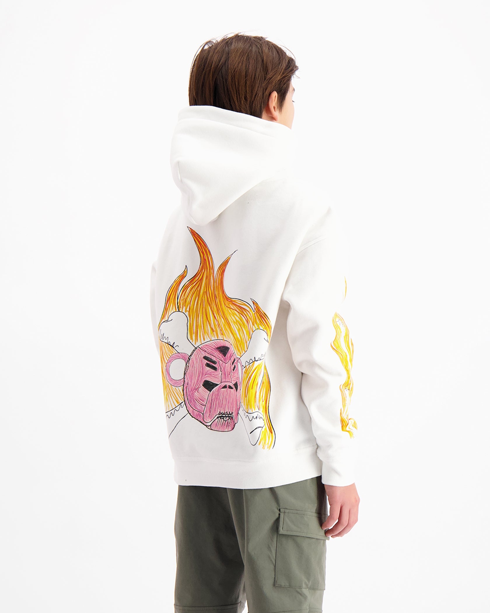 KIDS BLAZE HOODIE | Off White