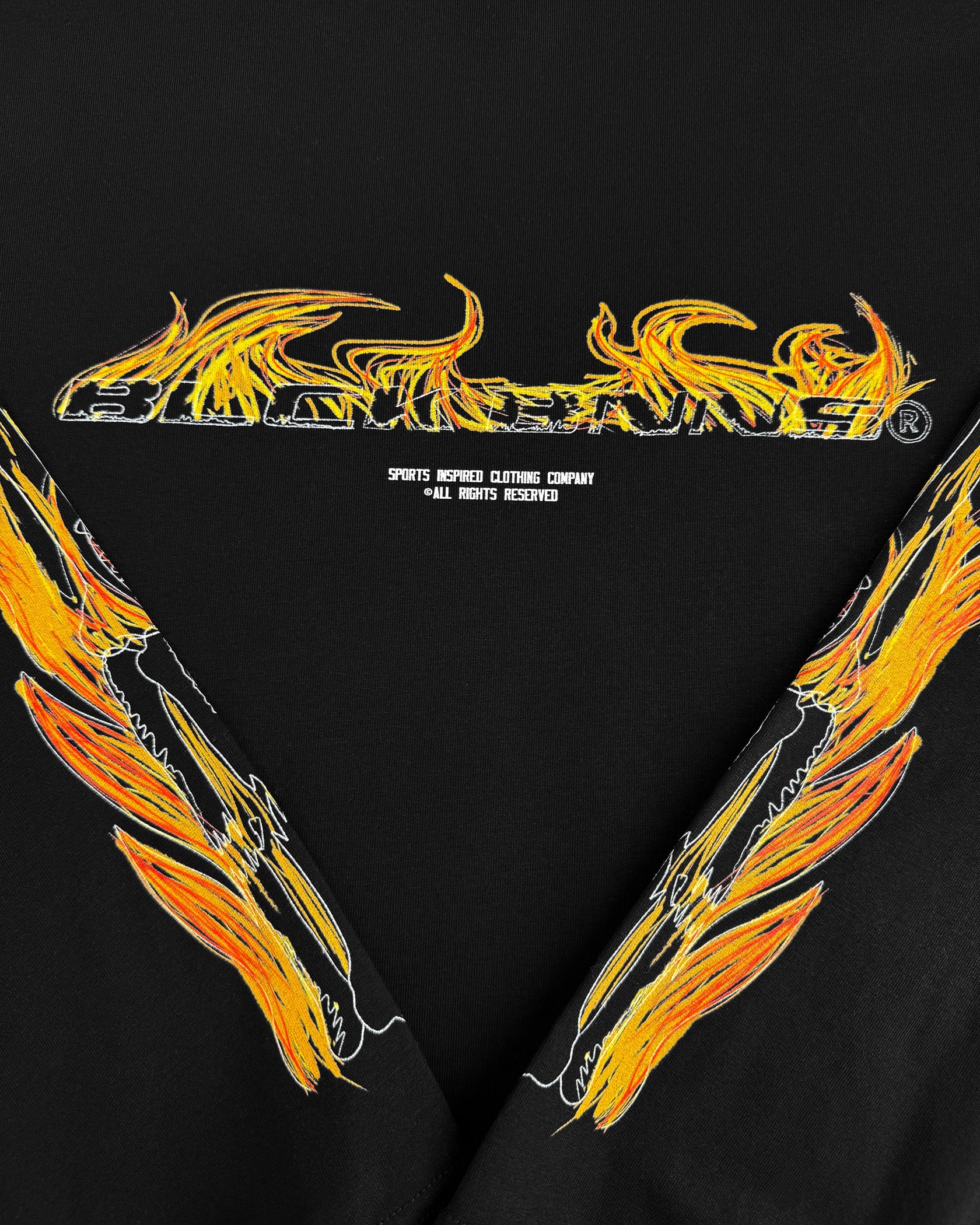 KIDS BLAZE LONGSLEEVE T-SHIRT | Black