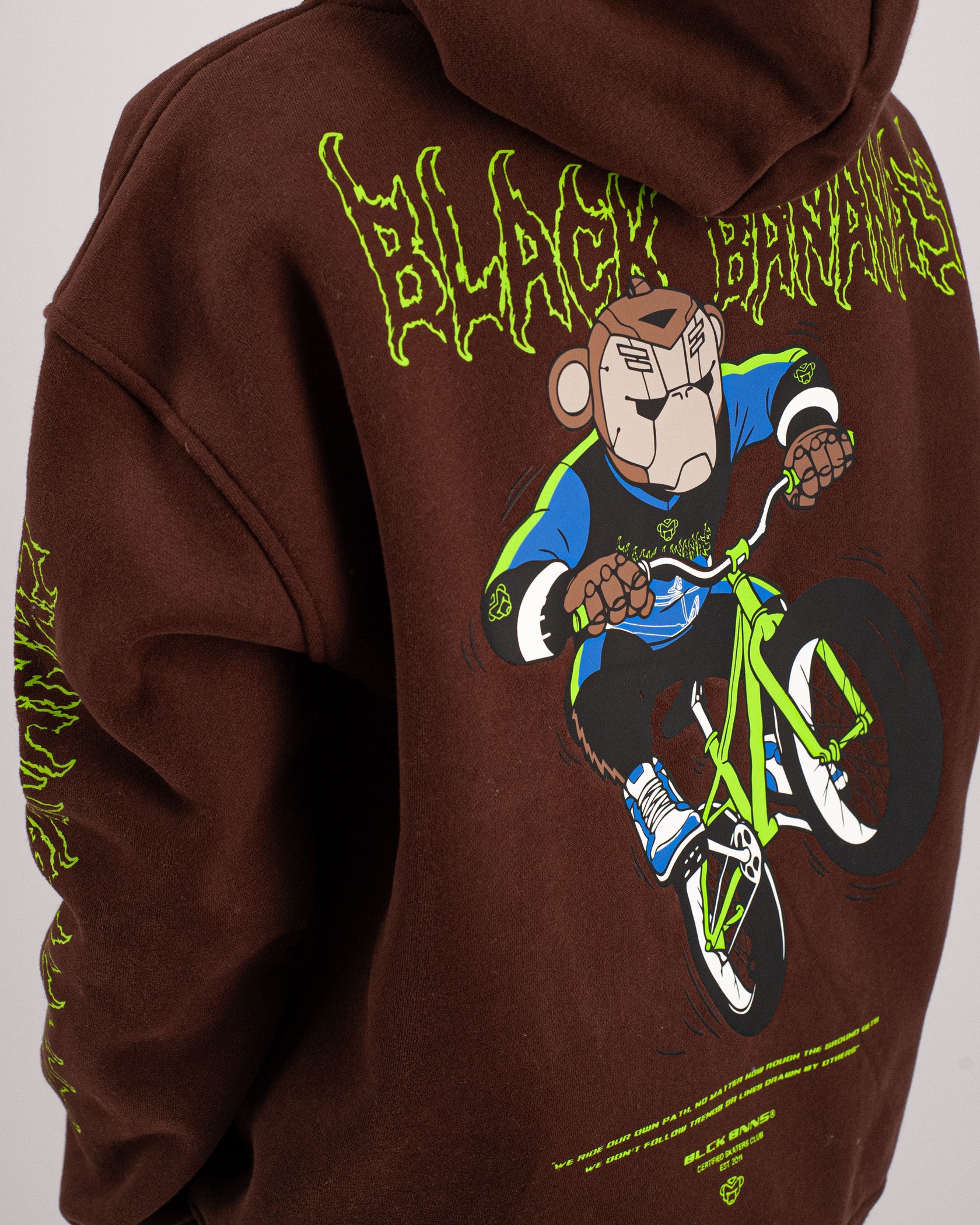 KIDS BMX HOODIE | Brown