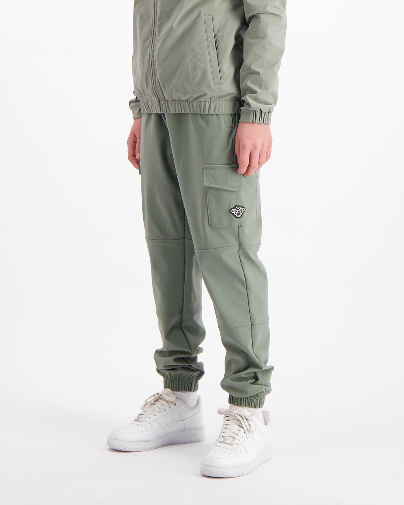 KIDS CARGO PANTS | Green