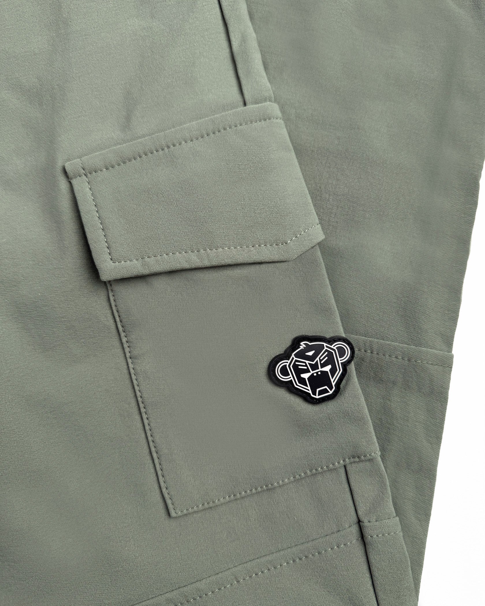 KIDS CARGO PANTS | Green