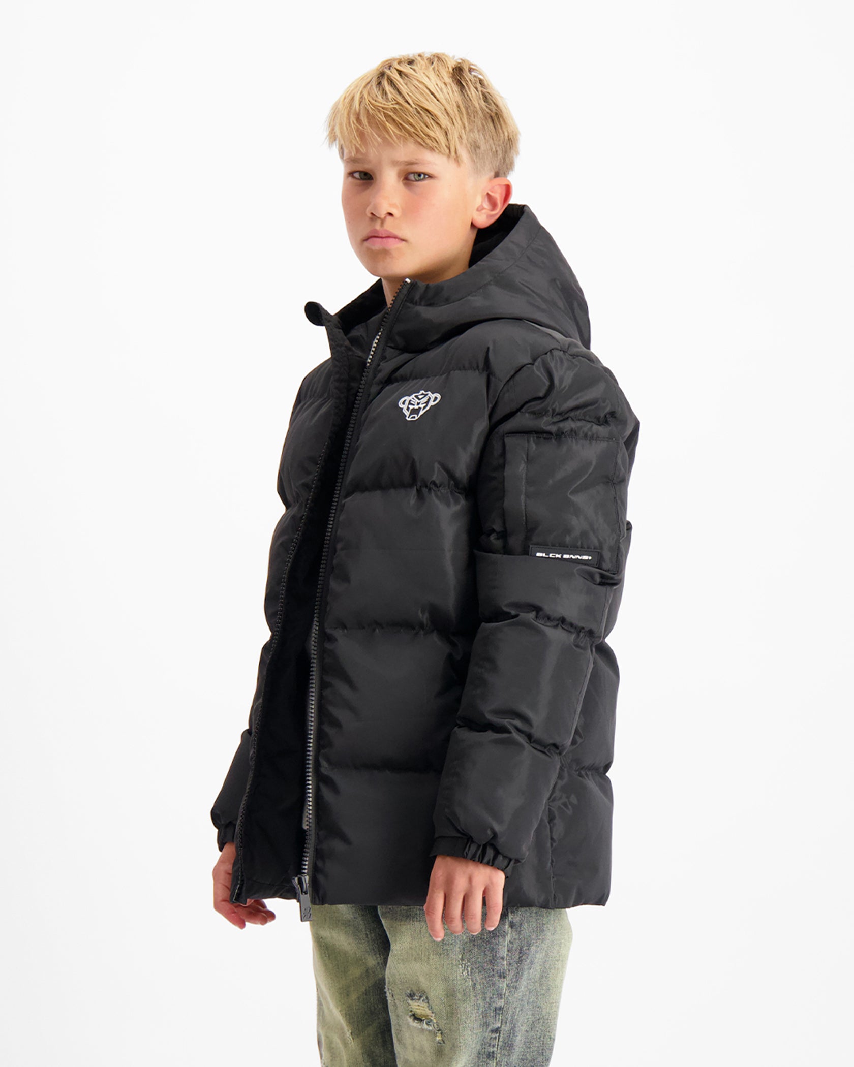 KIDS CONVOY PUFFER JACKET | BLACK