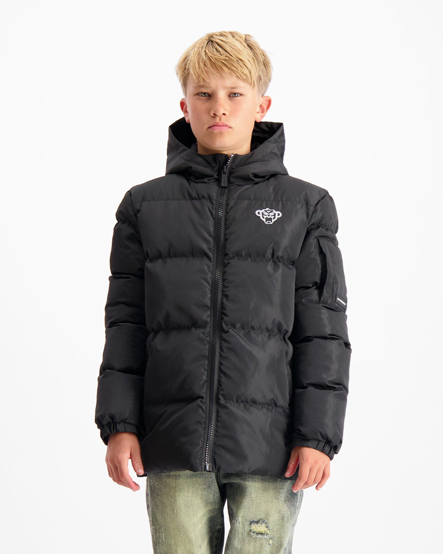 KIDS CONVOY PUFFER JACKET | BLACK