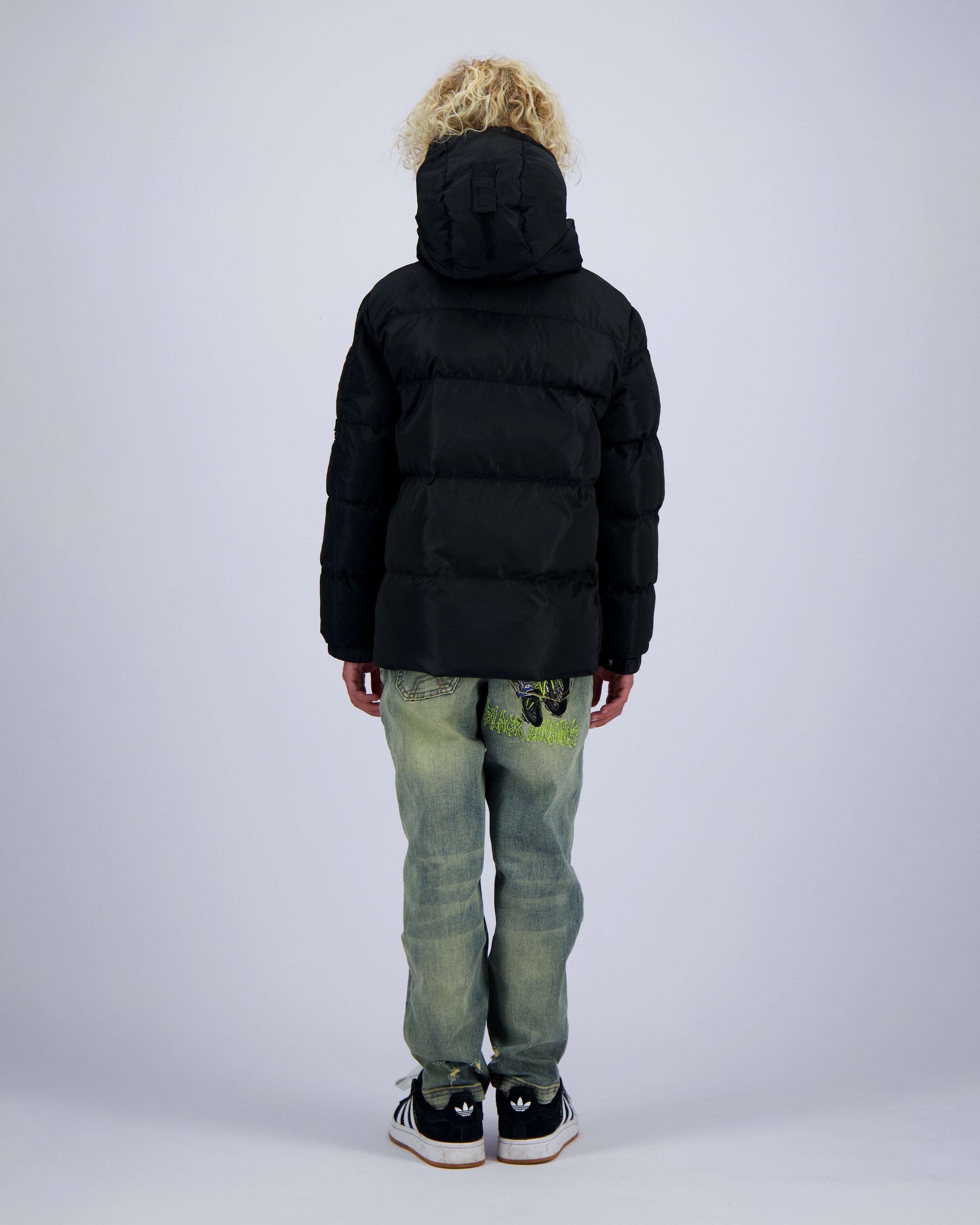 KIDS CONVOY PUFFER JACKET | Black