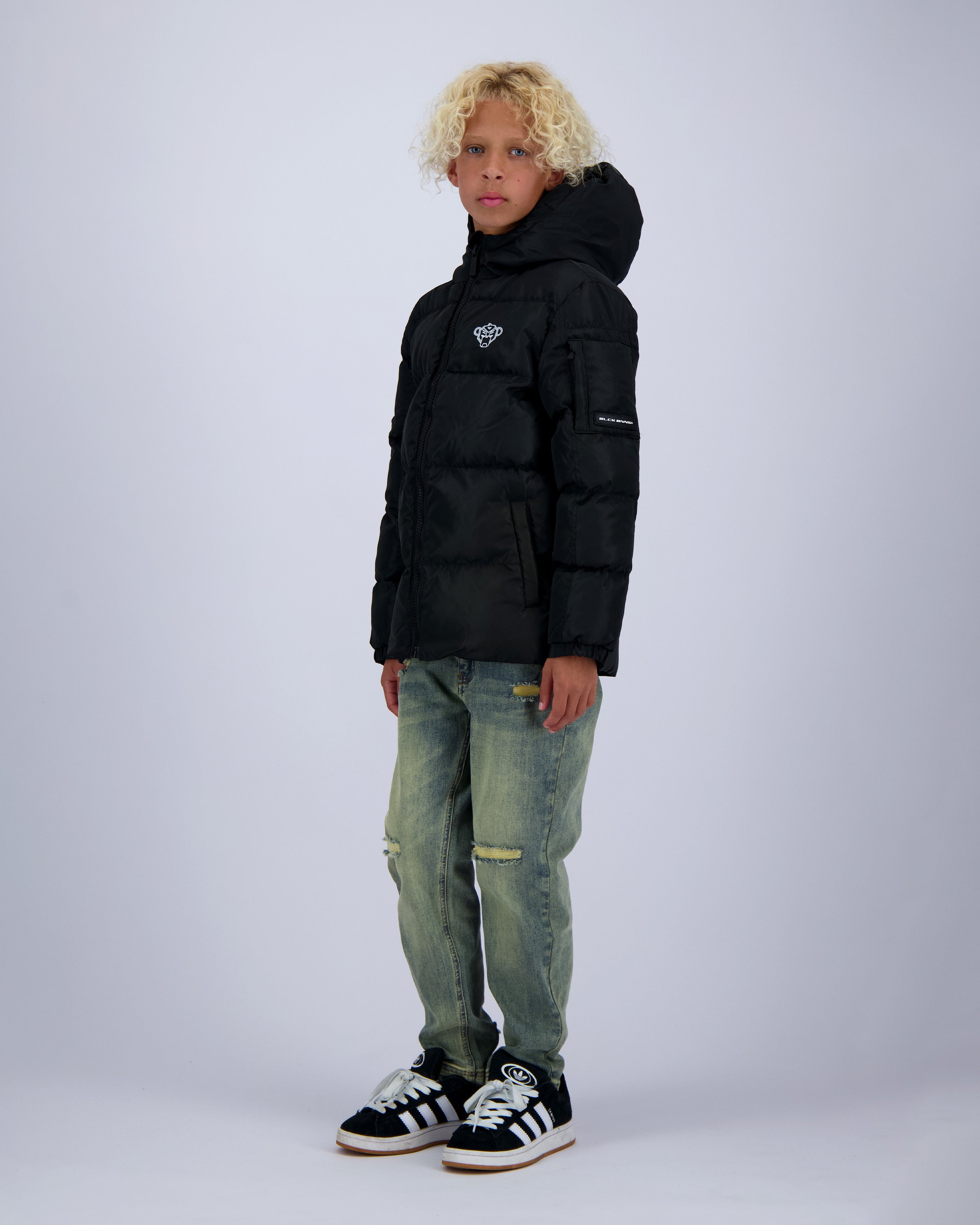 KIDS CONVOY PUFFER JACKET | Black