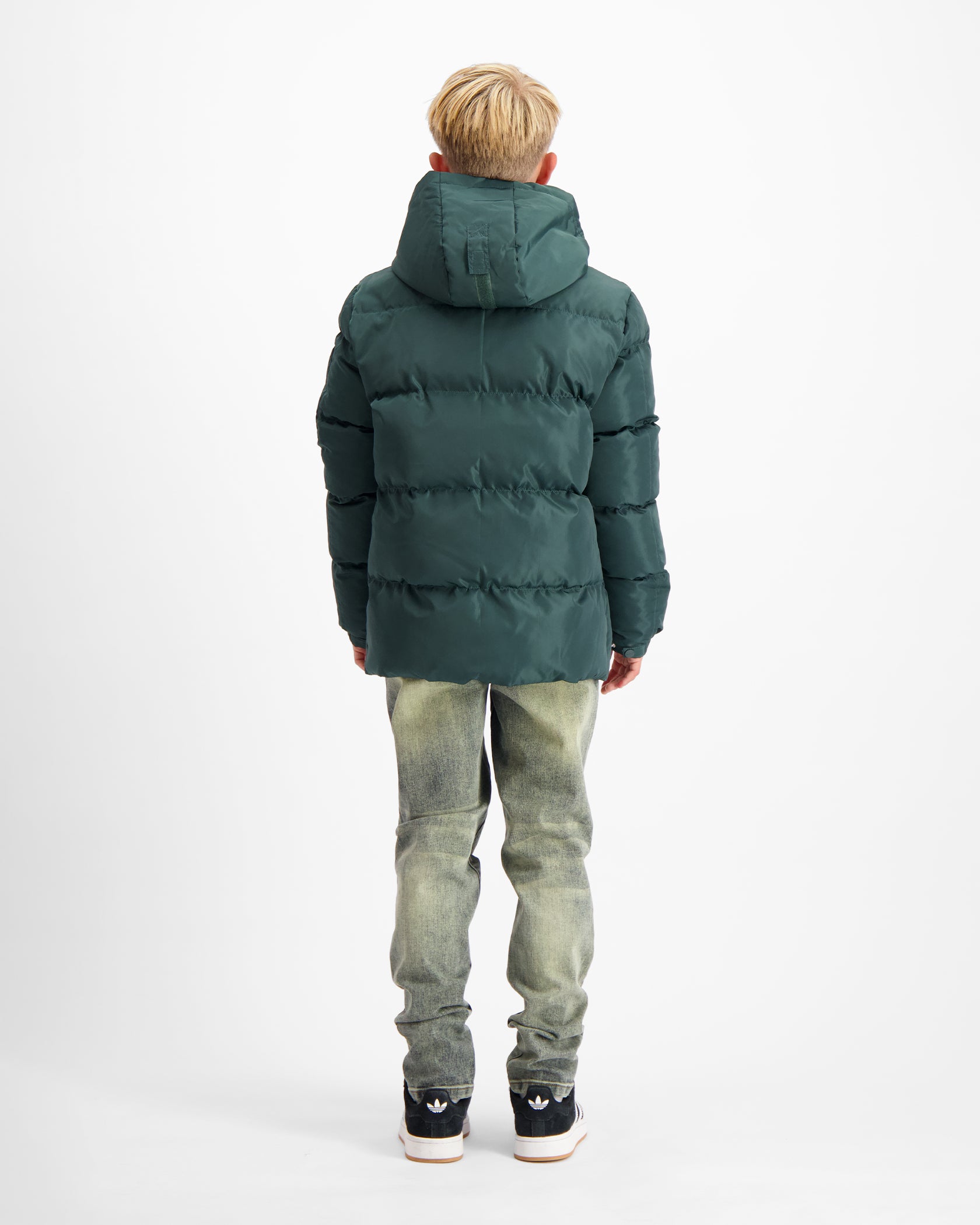 KIDS CONVOY PUFFER JACKET | GREEN