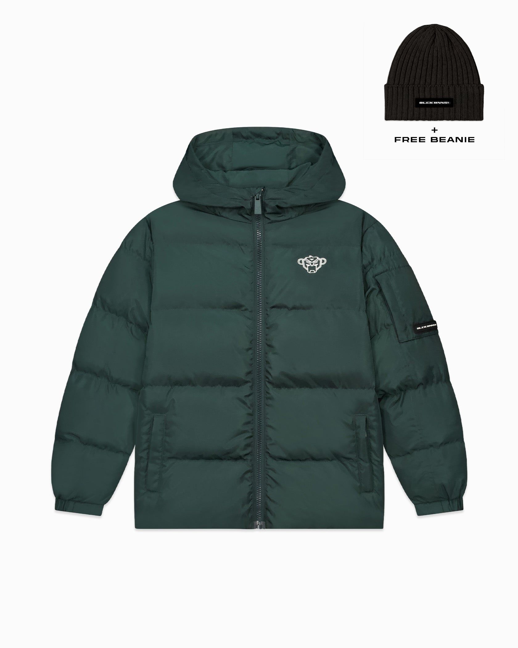 KIDS CONVOY PUFFER JACKET | GREEN