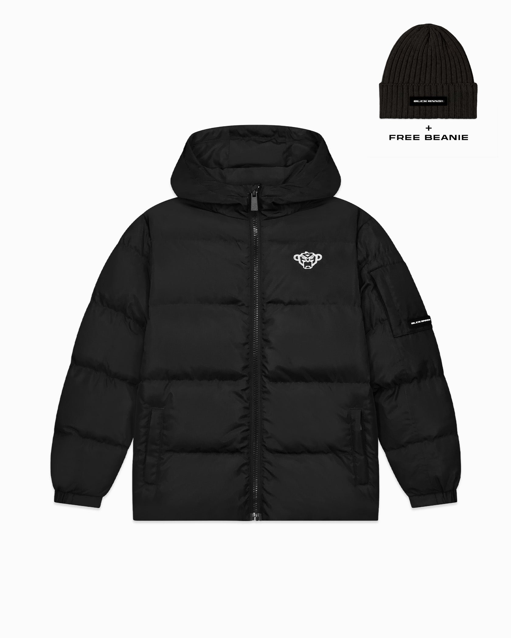 KIDS CONVOY PUFFER JACKET | BLACK