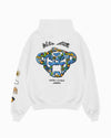 KIDS CRAYON HOODIE | White