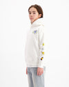 KIDS CRAYON HOODIE | White