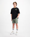 KIDS CRAYON T-SHIRT | Black