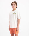 KIDS CRAYON T-SHIRT | White