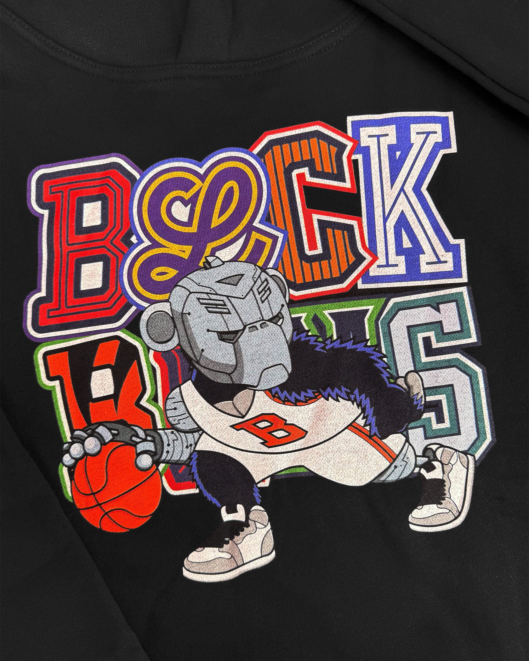 KIDS DRIBBLE HOODIE | Black