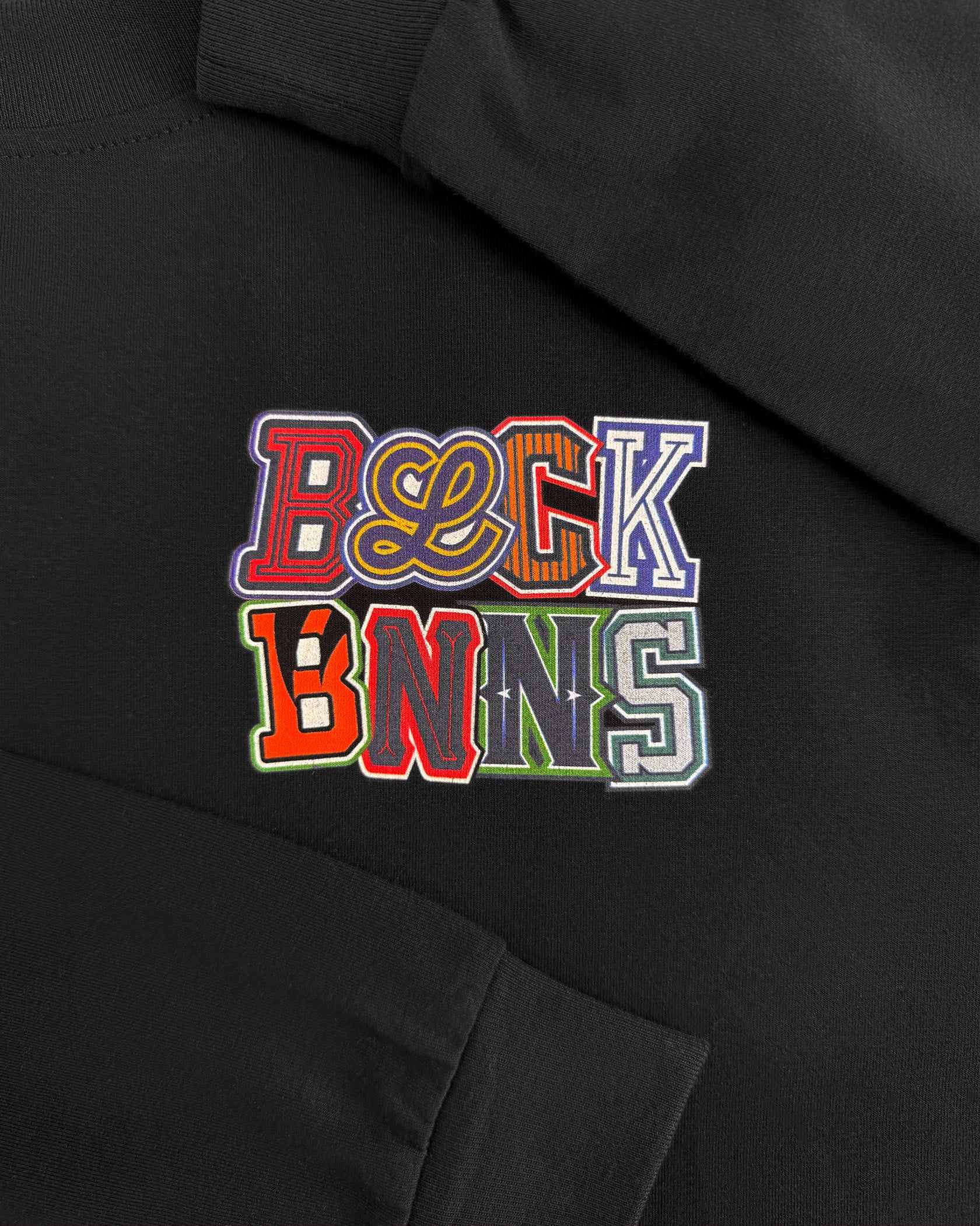 KIDS DRIBBLE LONGSLEEVE T-SHIRT | Black