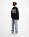KIDS DRIBBLE LONGSLEEVE SET | Black