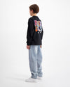 KIDS DRIBBLE LONGSLEEVE SET | Black