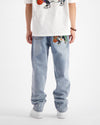 KIDS DRIBBLE STRAIGHT FIT DENIM | Light Blue