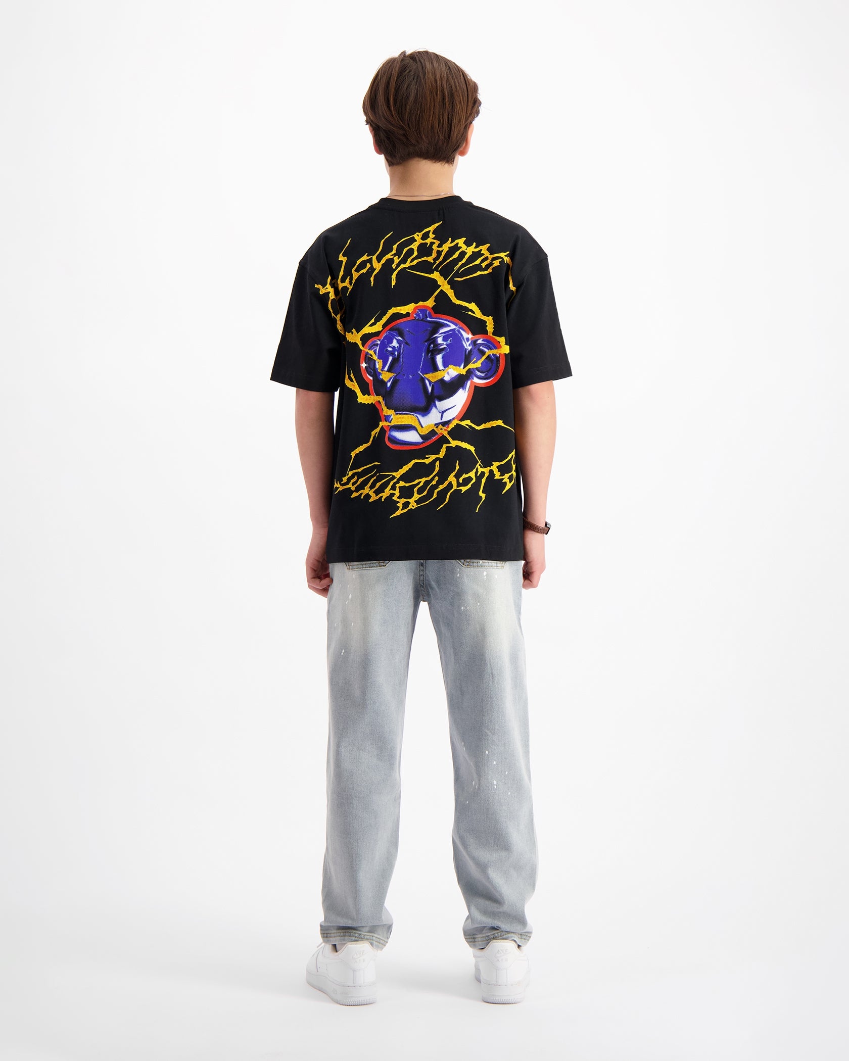 KIDS ELECTRO T-SHIRT | Black