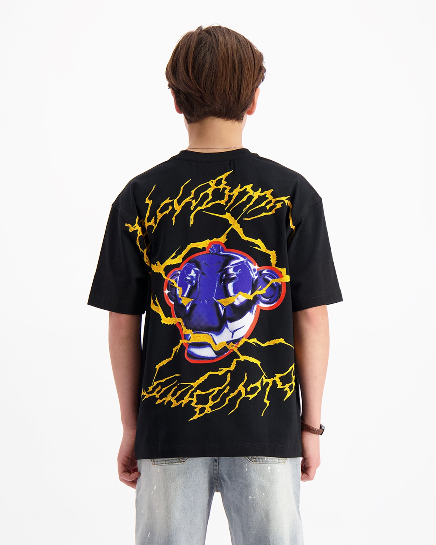 KIDS ELECTRO T-SHIRT | Black