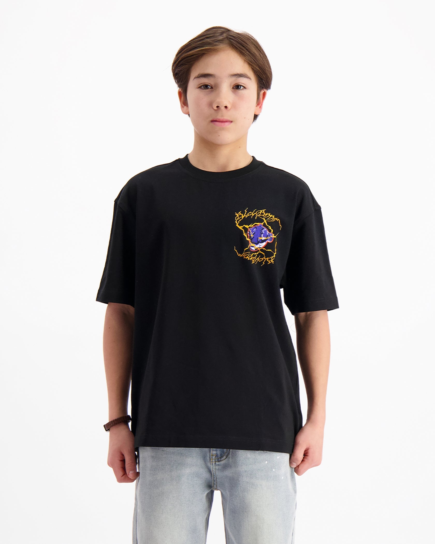 KIDS ELECTRO T-SHIRT | Black
