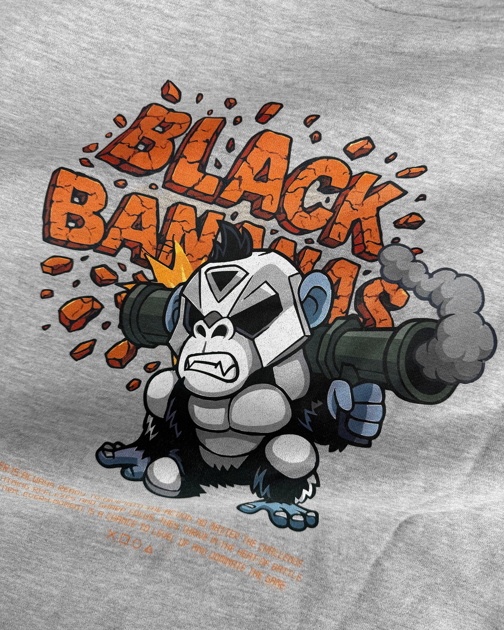 KIDS EXPLODE HOODIE | Melange Grey