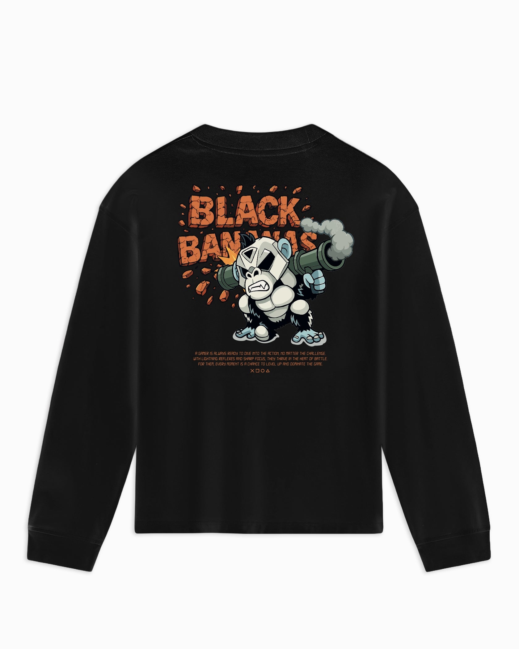 KIDS EXPLODE LONGSLEEVE | Black