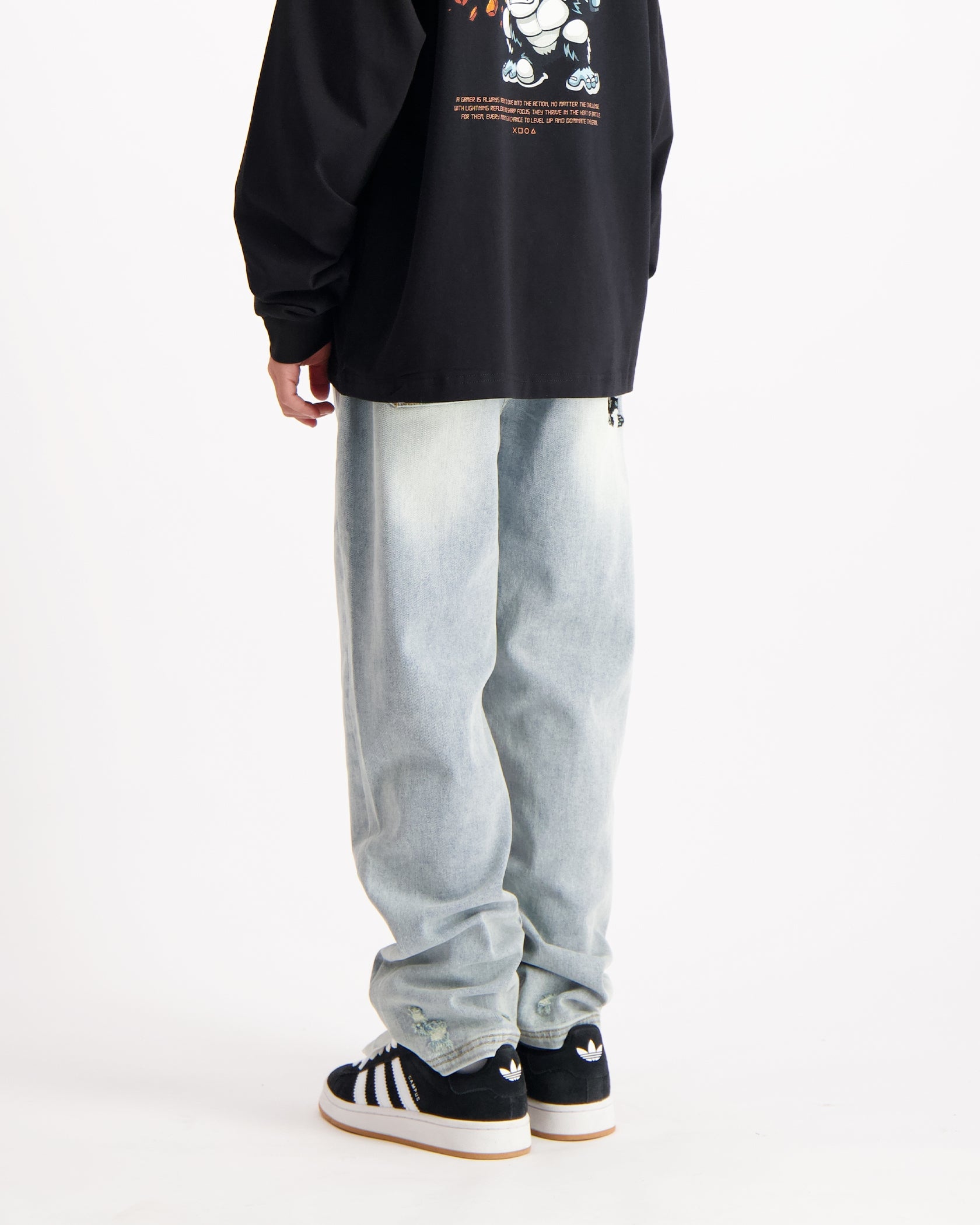 KIDS EXPLODE DENIM | Light Blue