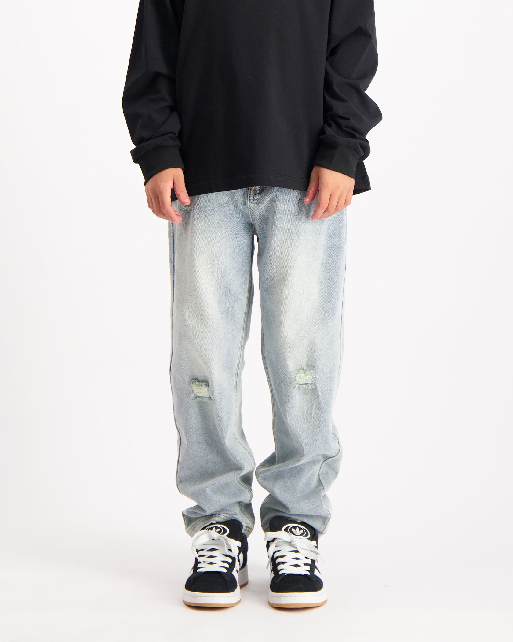 KIDS EXPLODE DENIM | Light Blue