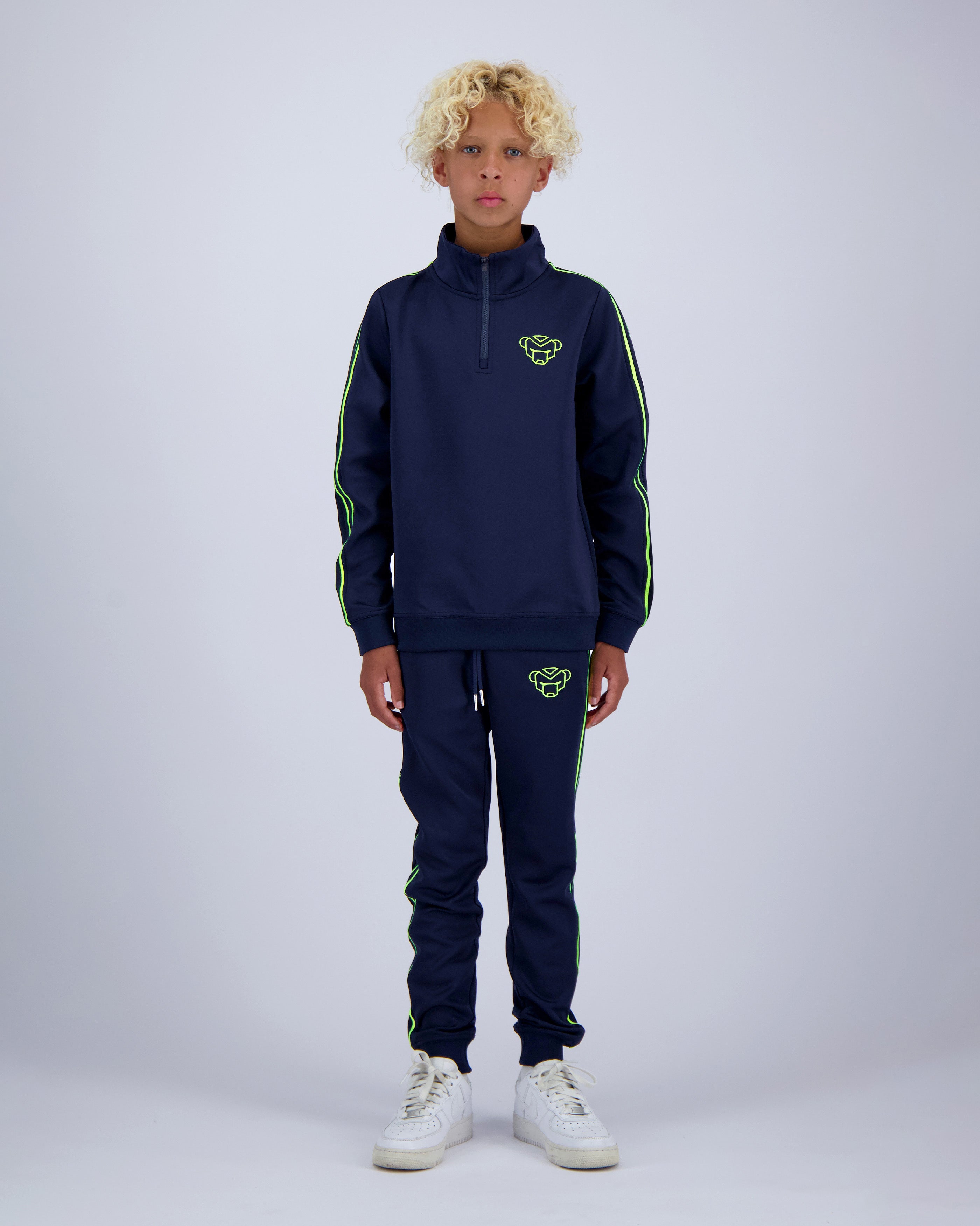 KIDS EYES TRACKSUIT | Navy