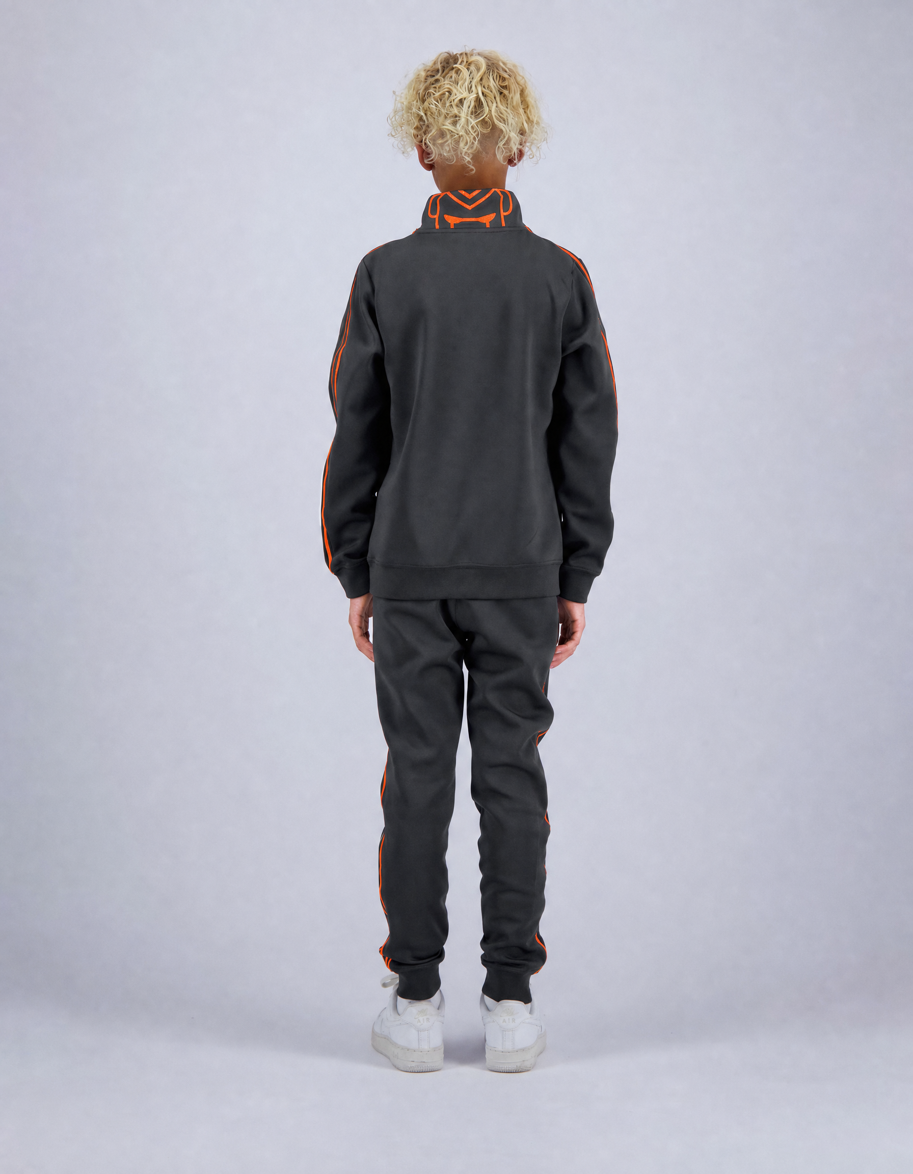 KIDS EYES TRACKSUIT | Charcoal