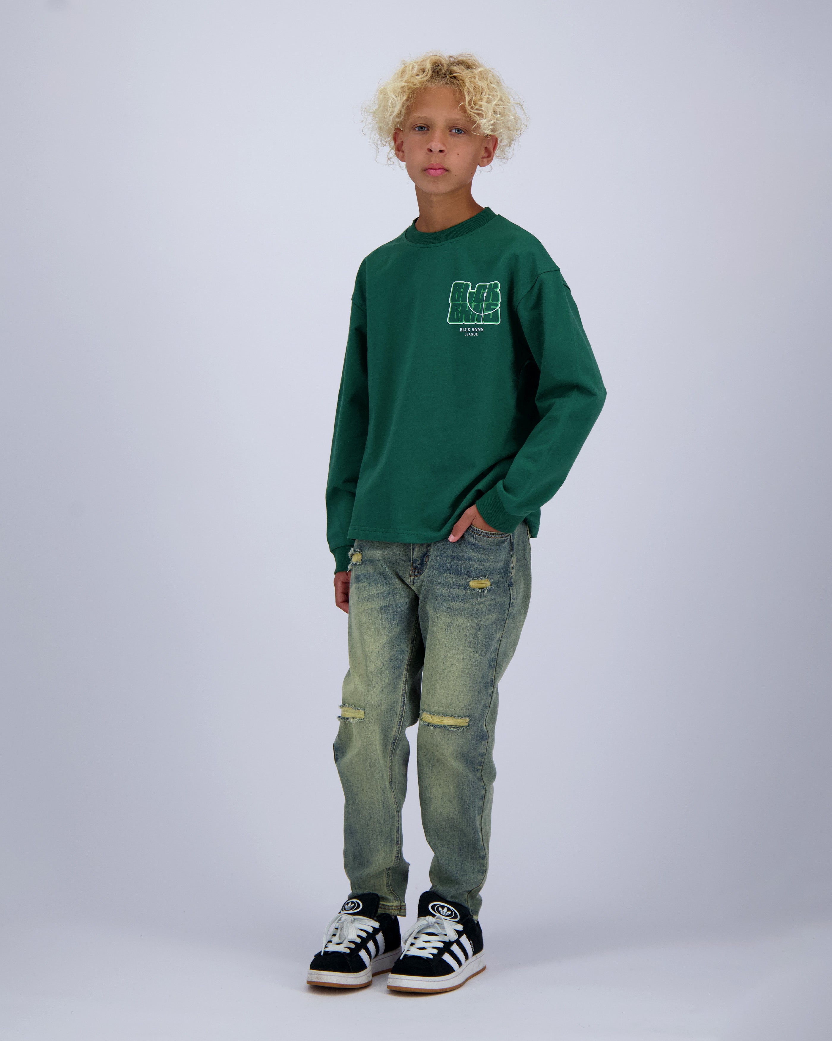 KIDS FC LONGSLEEVE | Green