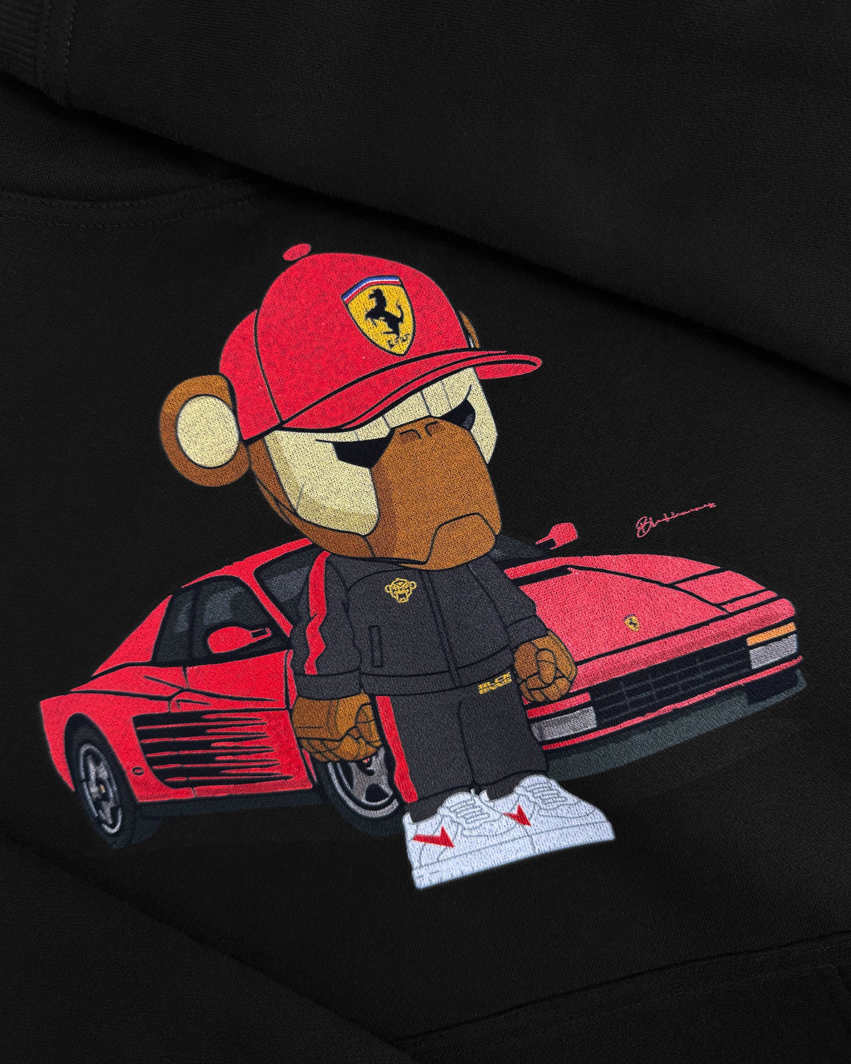 KIDS FEBBARI HOODIE | Black