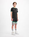 KIDS FOOTBALL T-SHIRT | Black