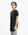 KIDS FOOTBALL T-SHIRT | Black