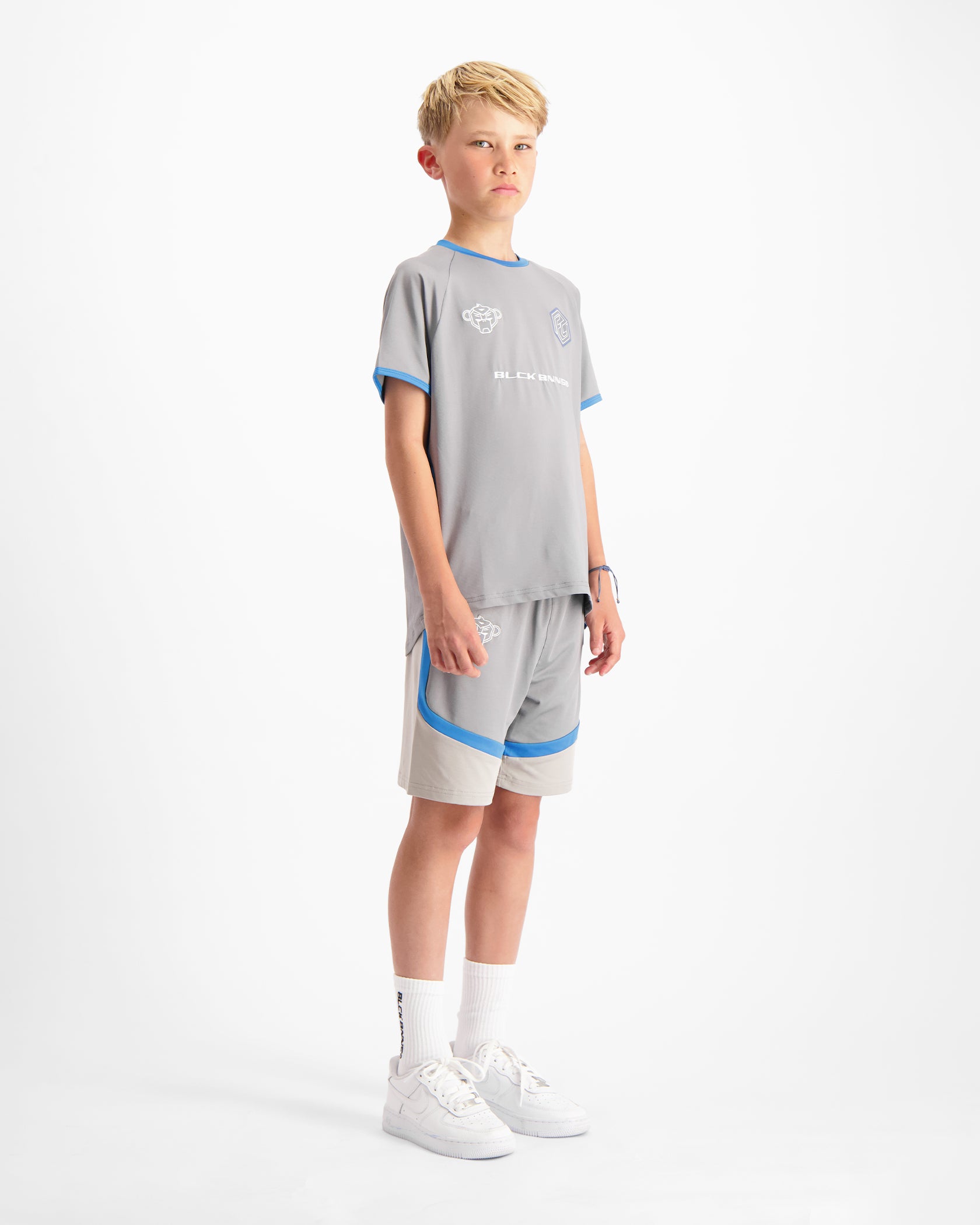 KIDS FOOTBALL TWINSET | Grey
