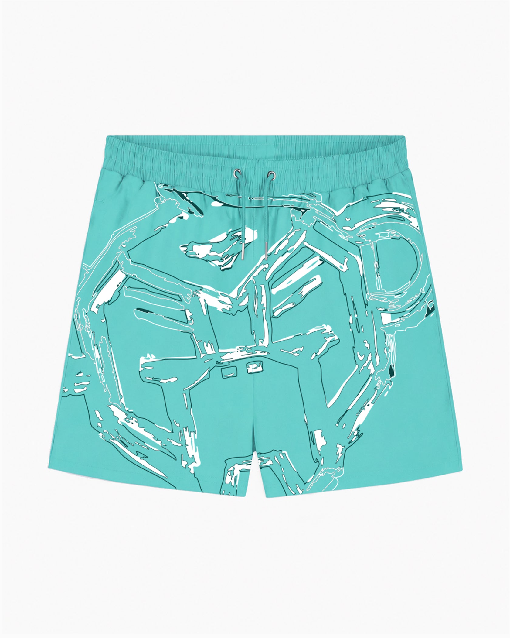 KIDS HUGE SKETCH SWIMSHORT | Blue