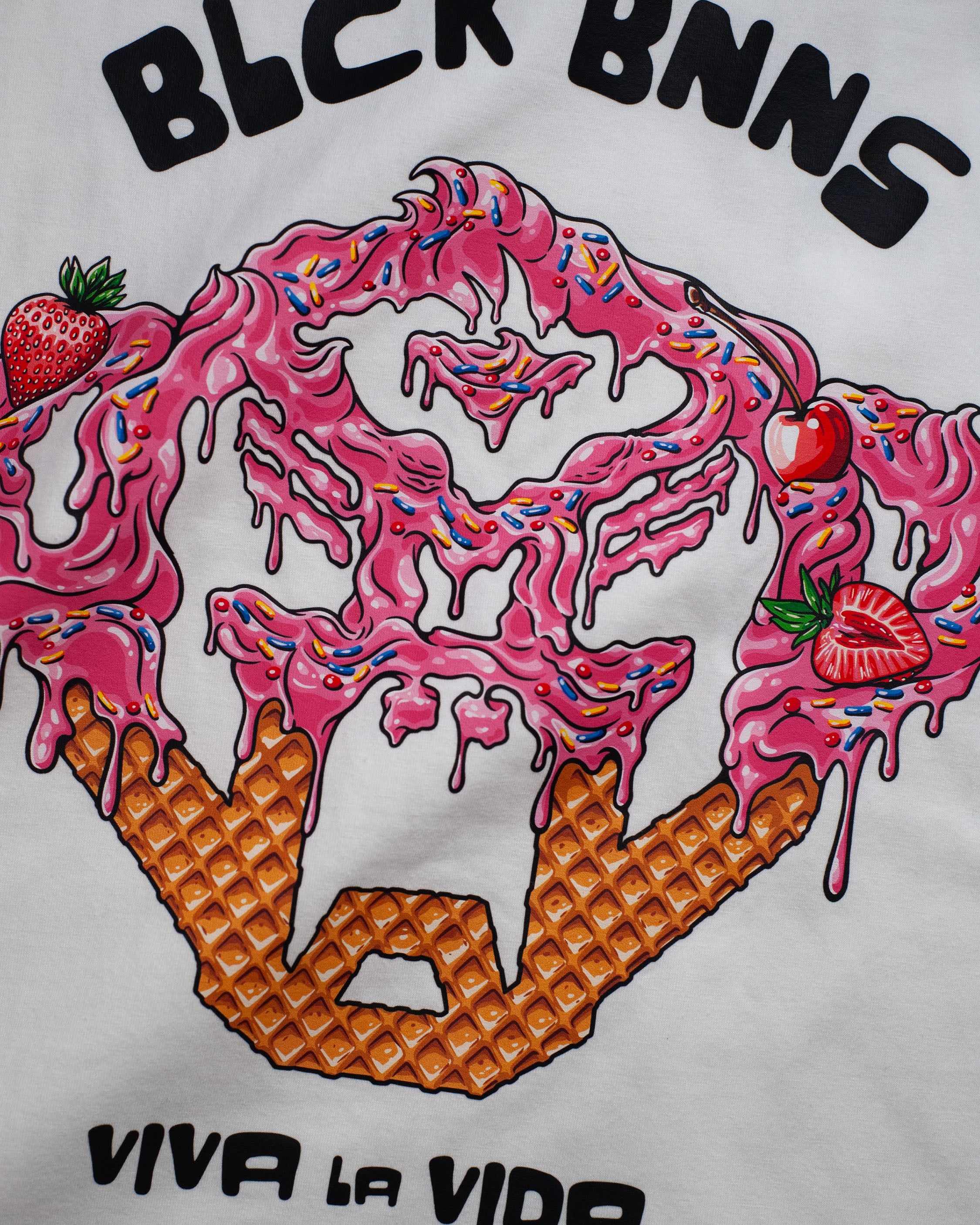 CAMISETA DE HELADO PARA NIÑOS | Blanca