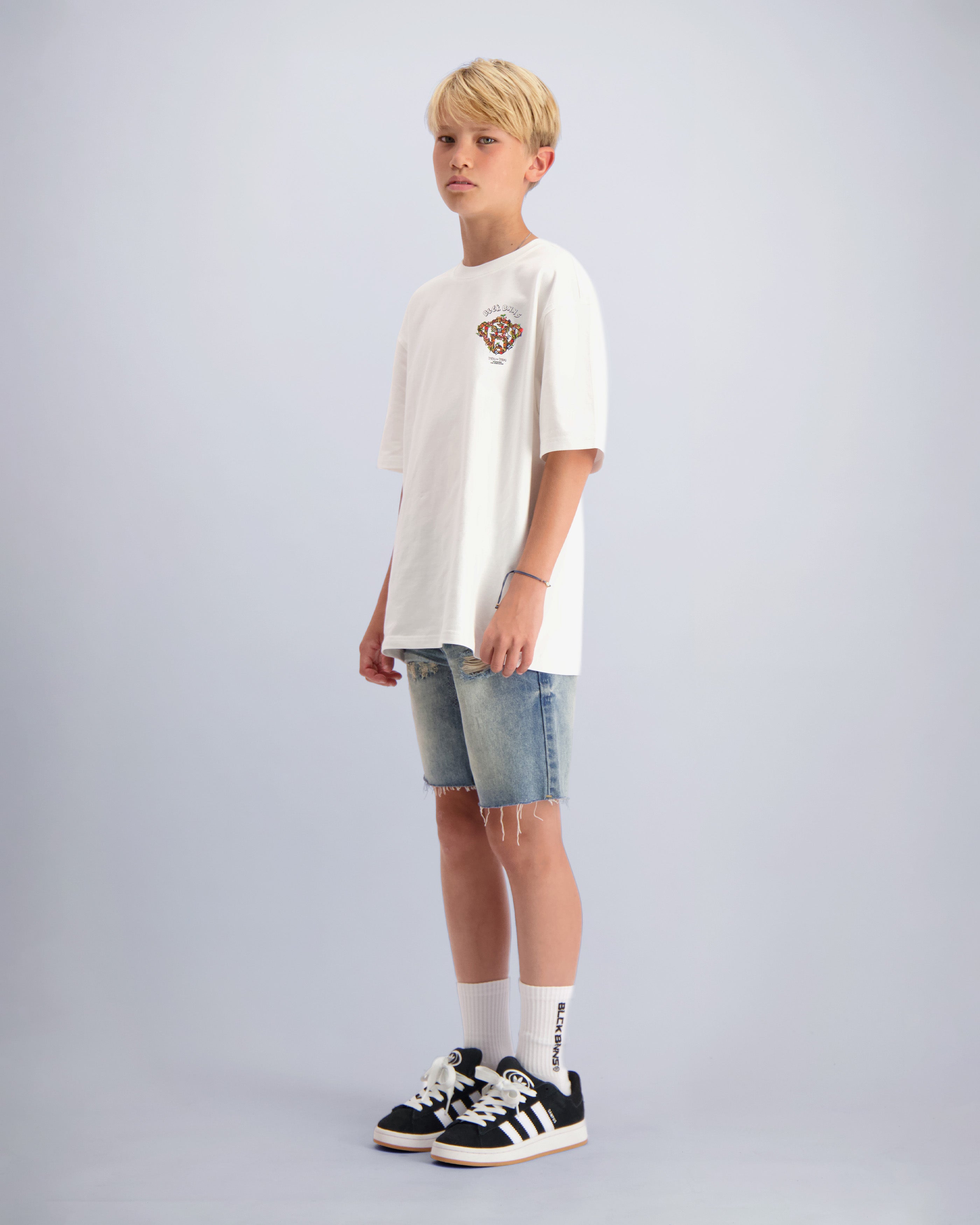 KIDS JUNGLE T-SHIRT | Wit