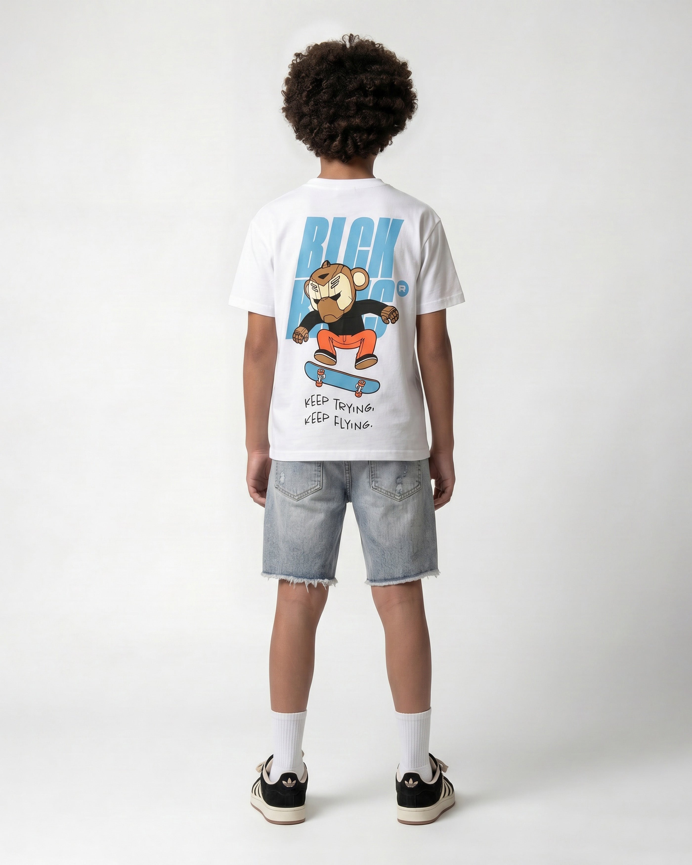 KIDS KEEP FLYING T-SHIRT | Off White