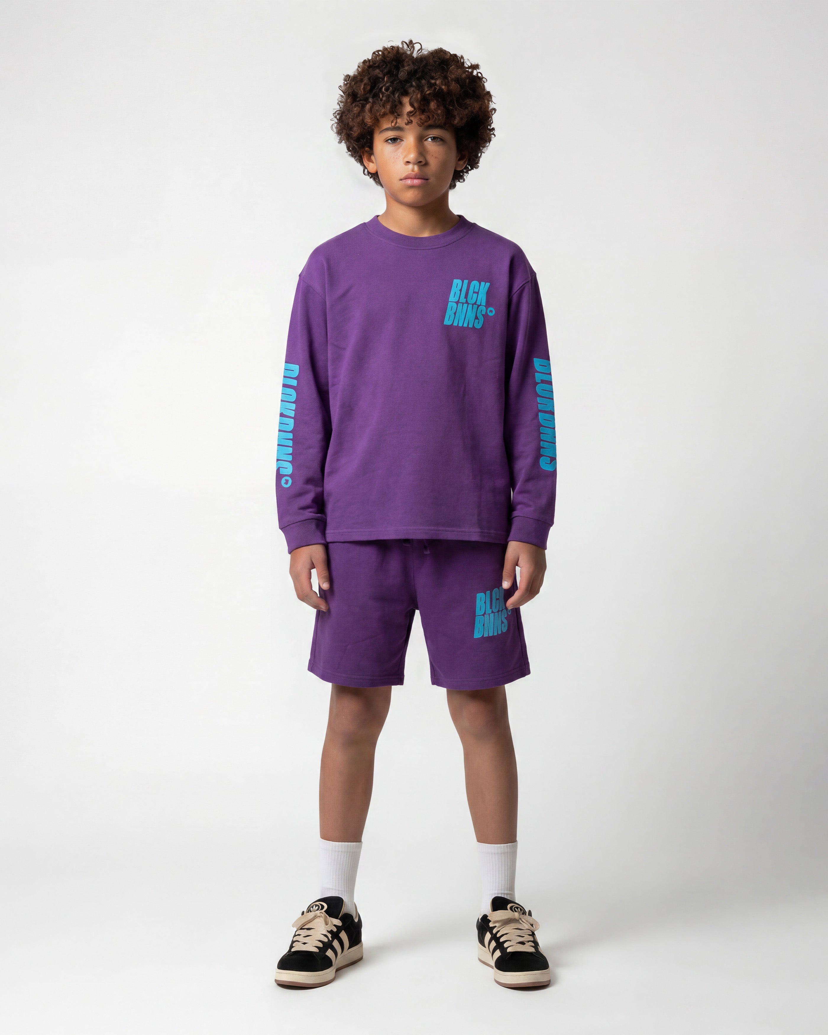 KIDS KEEP FLYING TWINSET | Purple