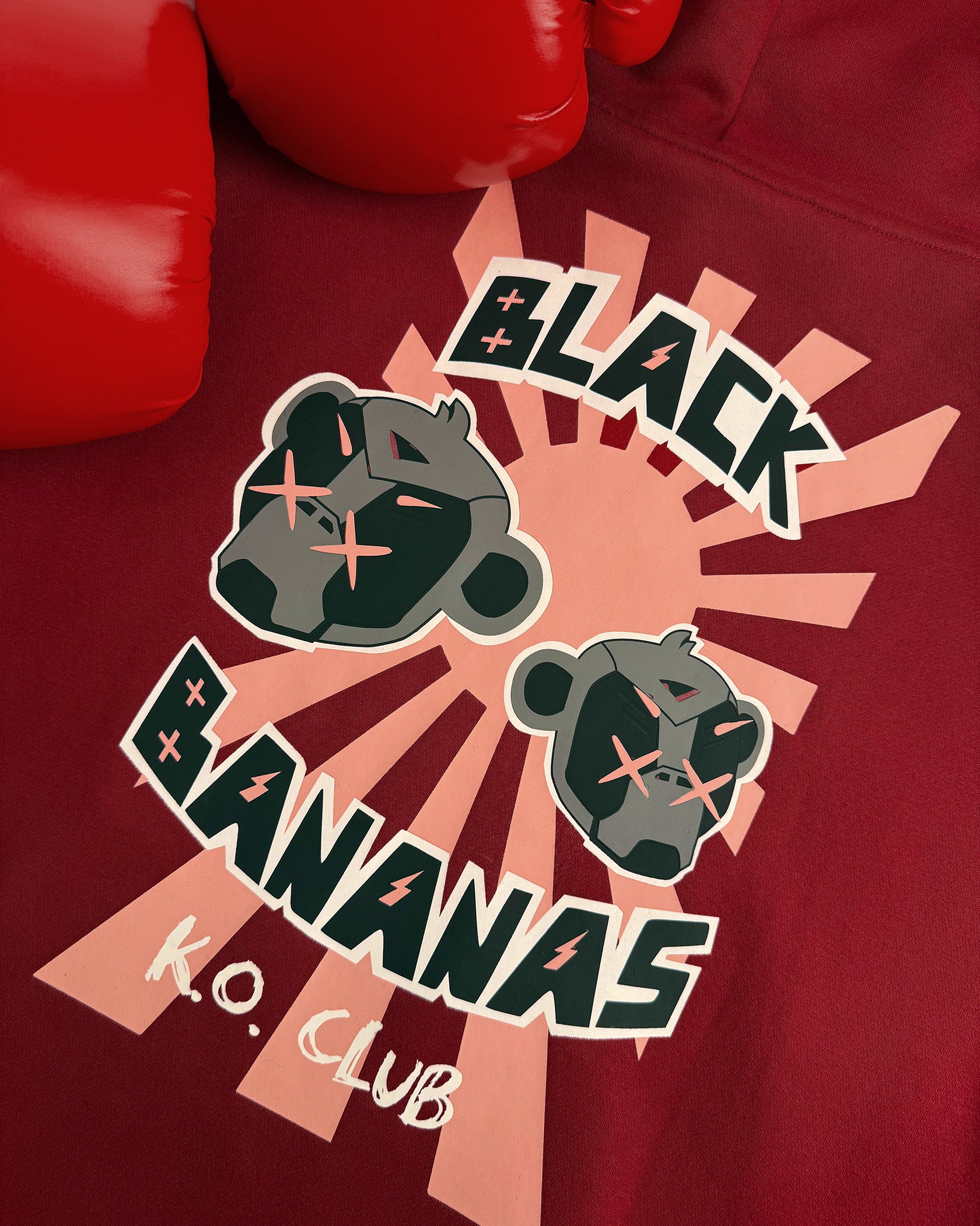 KIDS KO CLUB HOODIE | Red