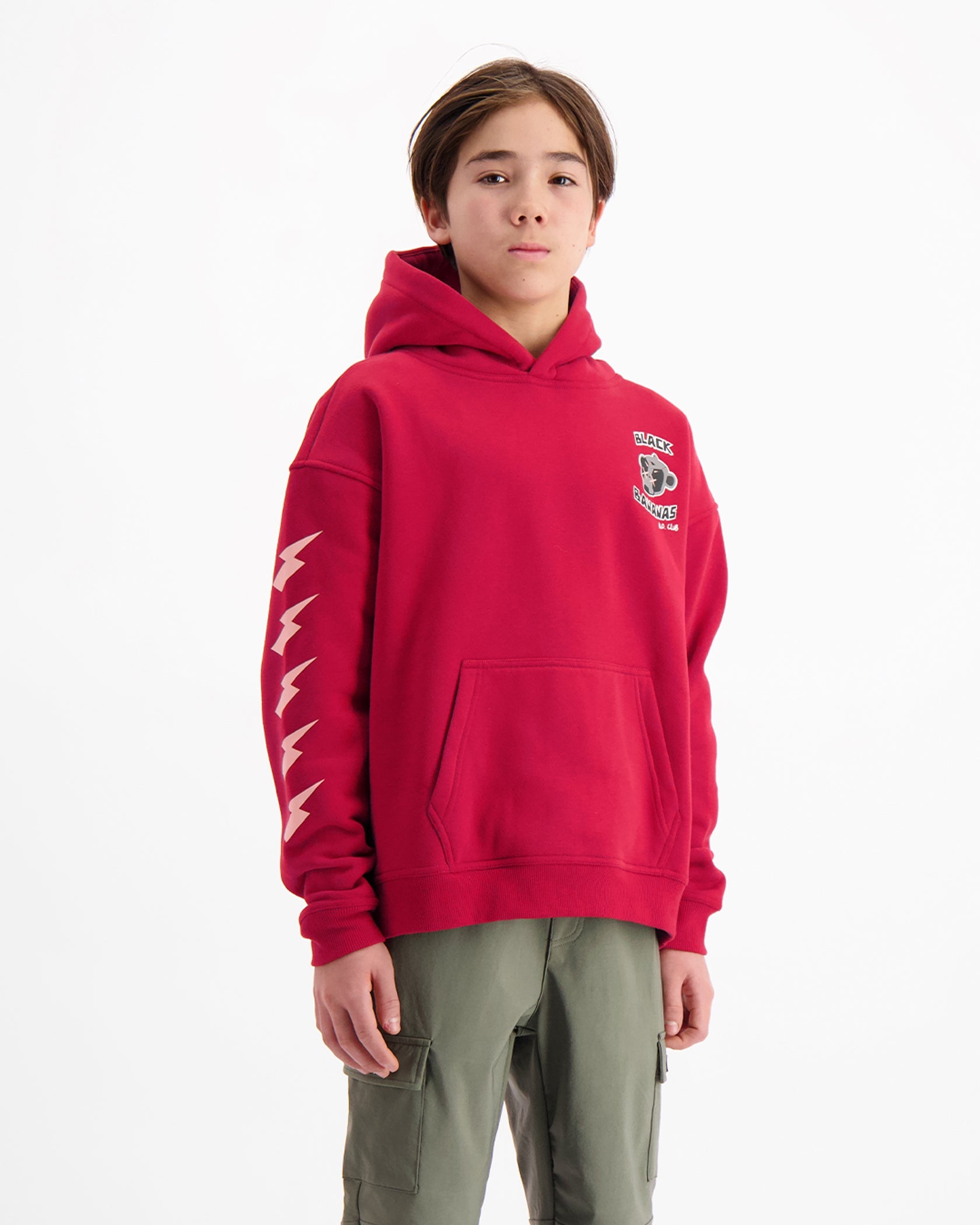KIDS KO CLUB HOODIE | Red