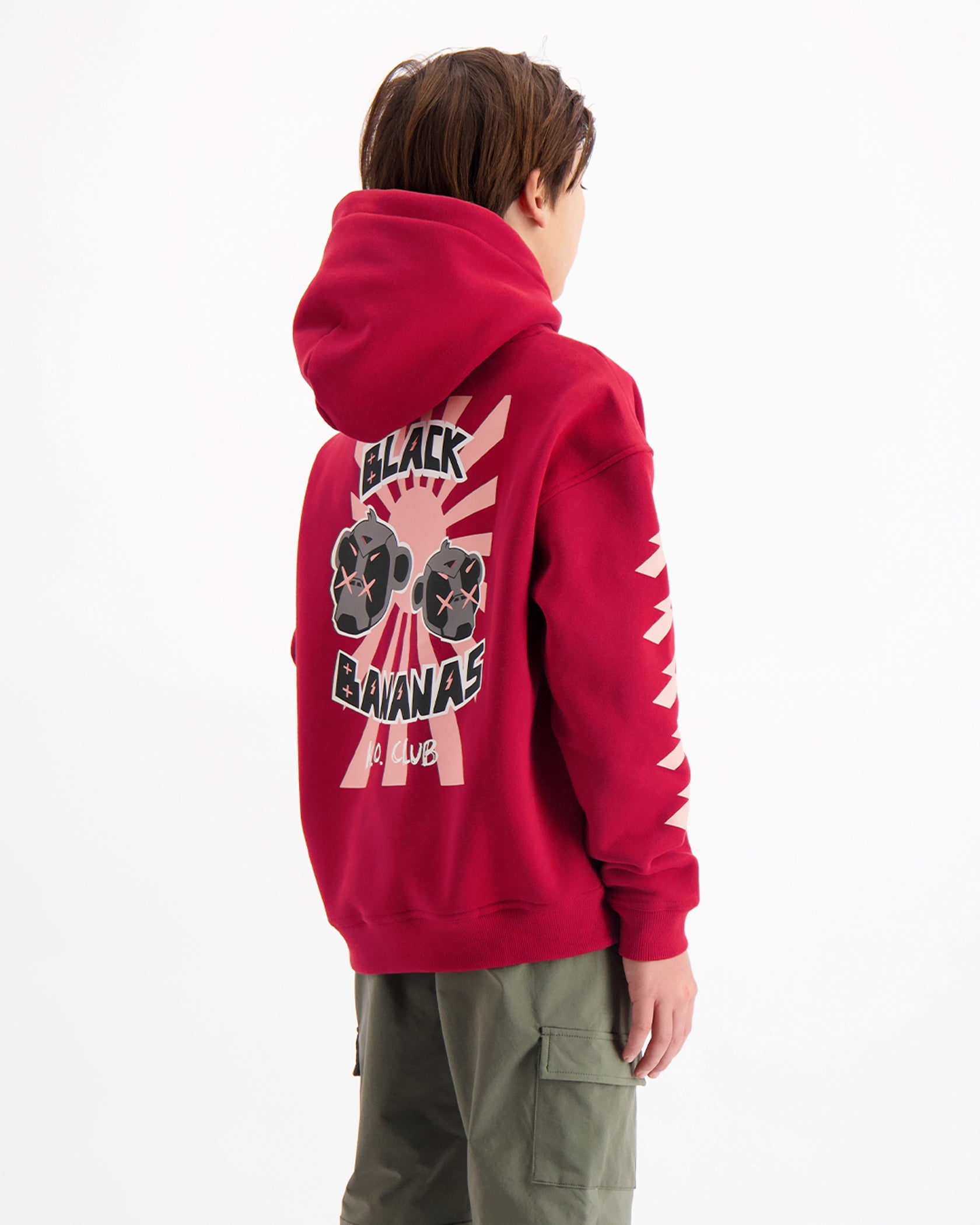 KIDS KO CLUB HOODIE | Red