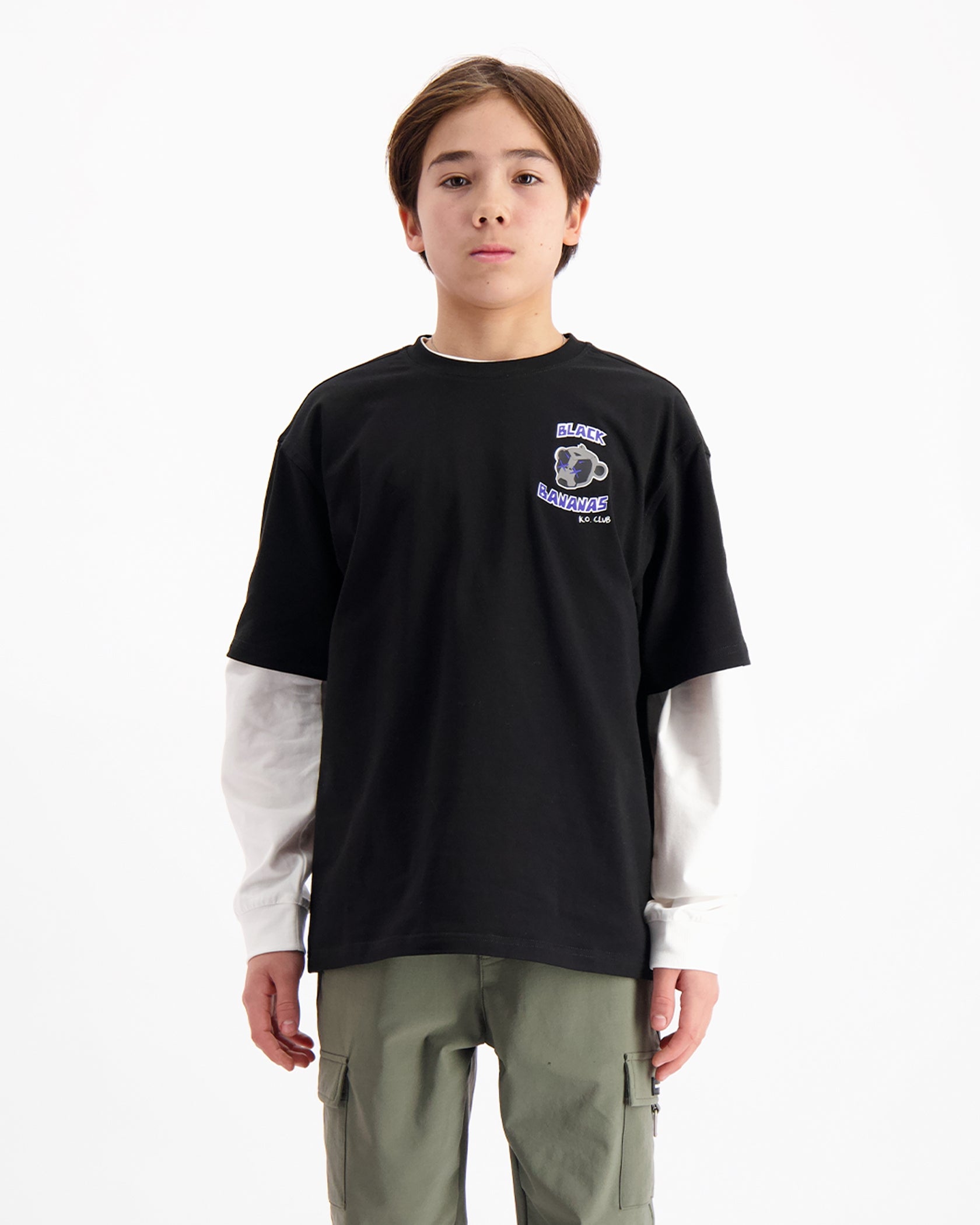 KIDS KO CLUB T-SHIRT | Black
