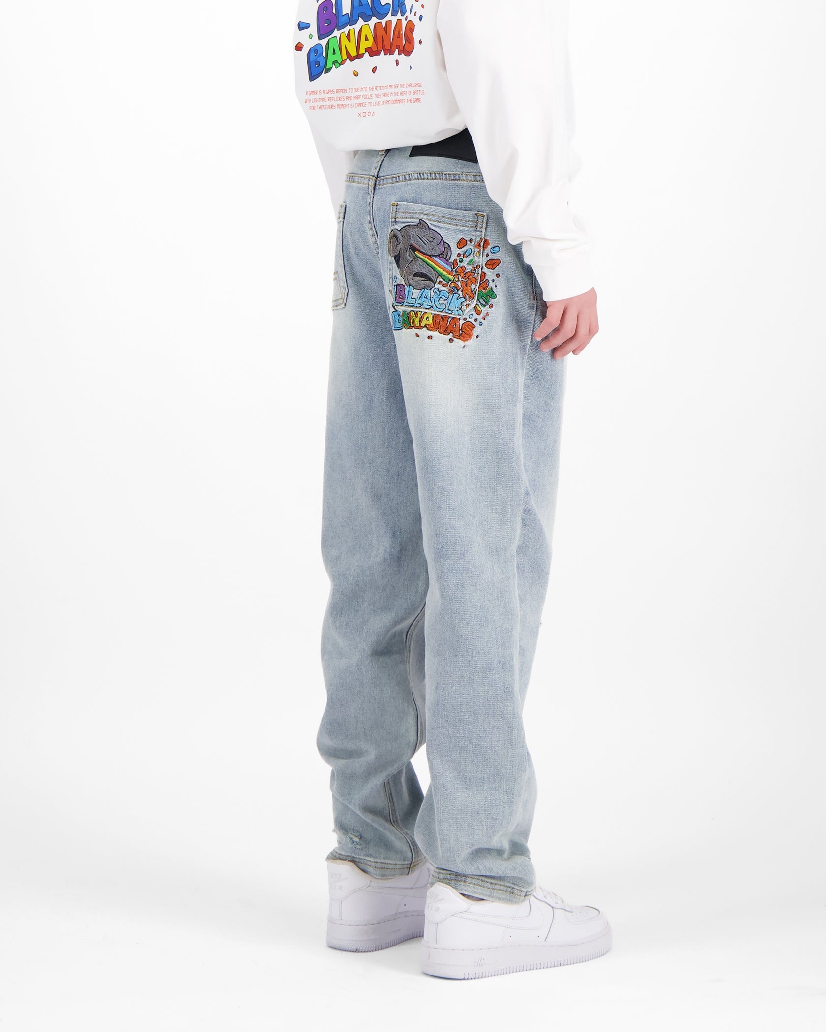 KIDS LASER DENIM | Light Blue