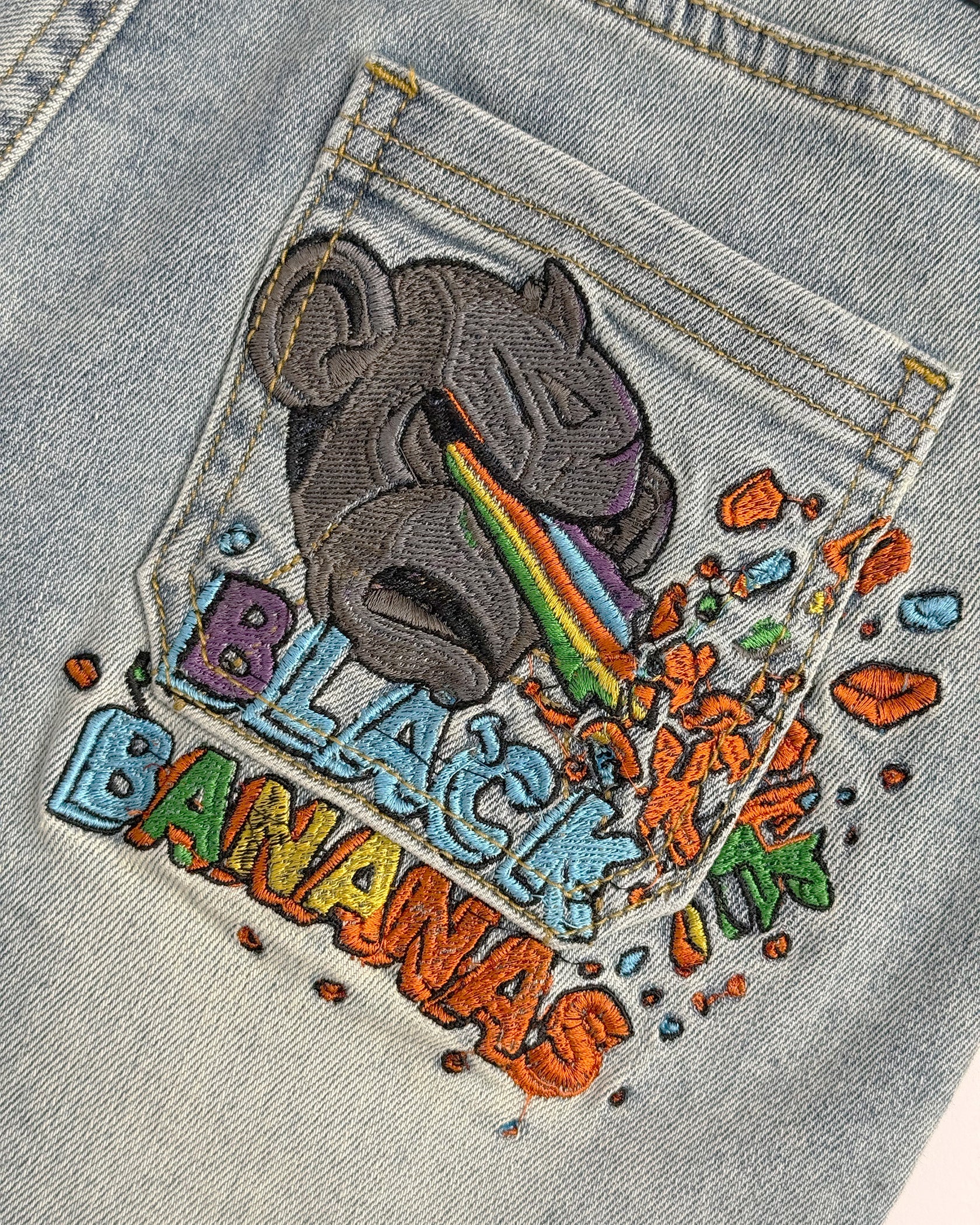 KIDS LASER DENIM | Light Blue