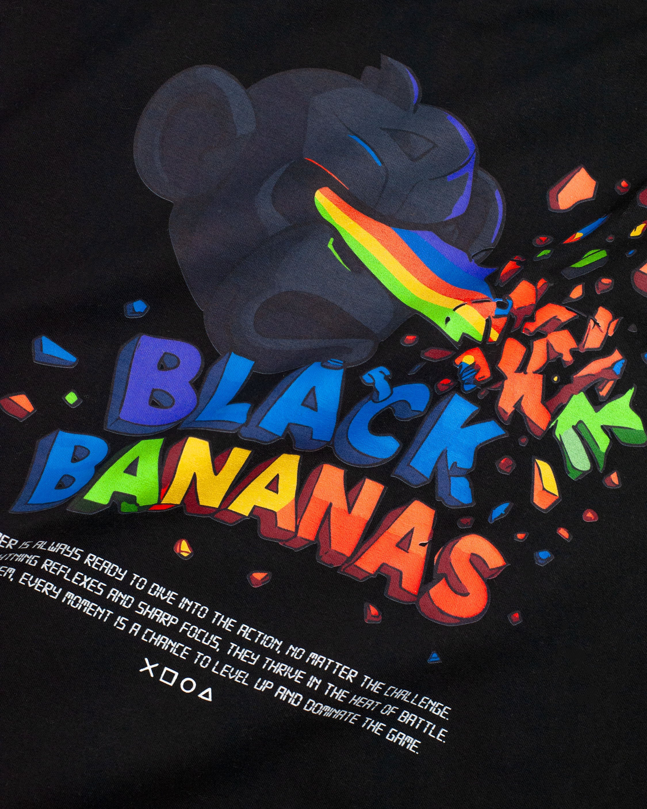 CAMISETA KIDS LASER | Negra