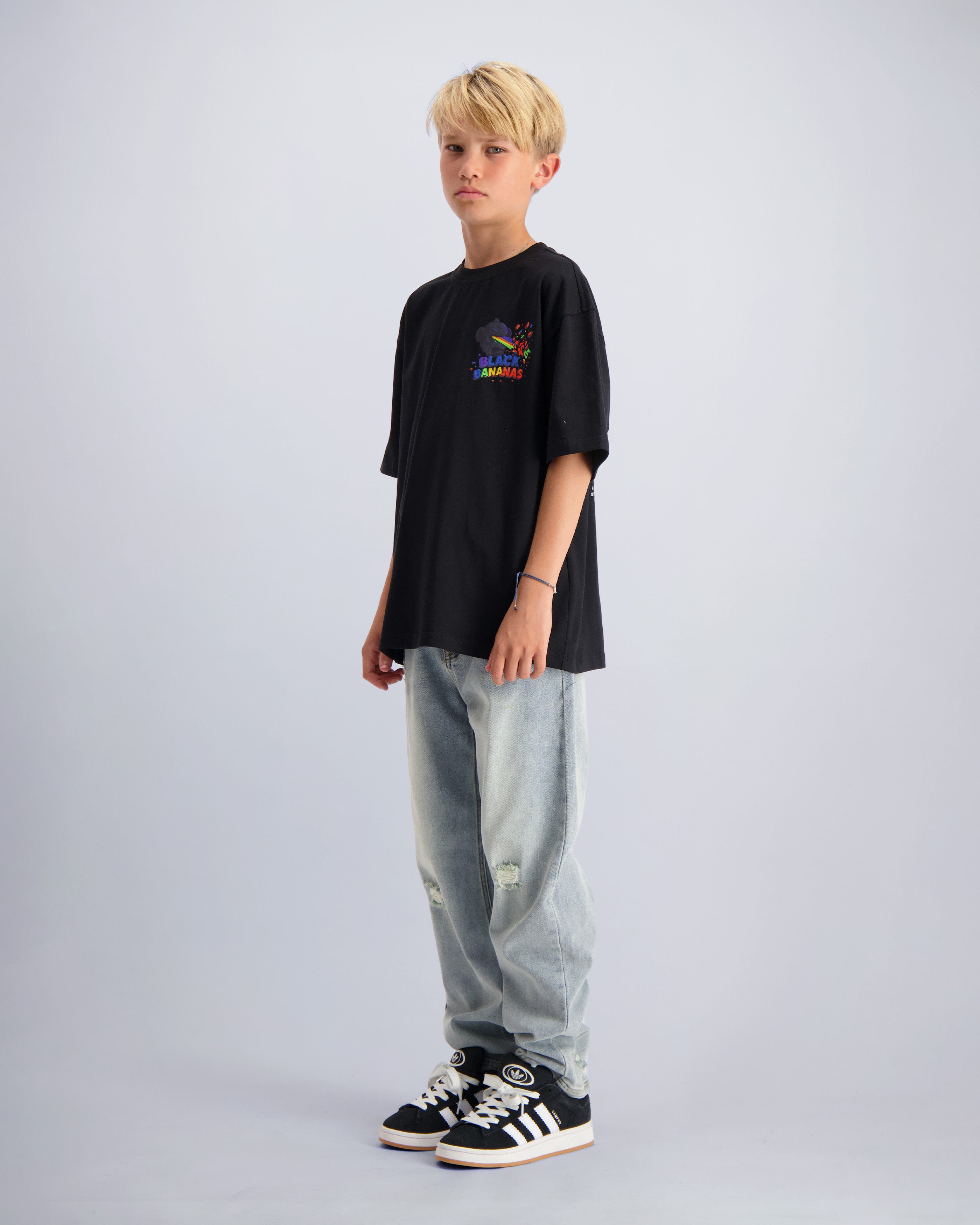 LASER-T-SHIRT-SET VOOR KINDEREN | ZWART